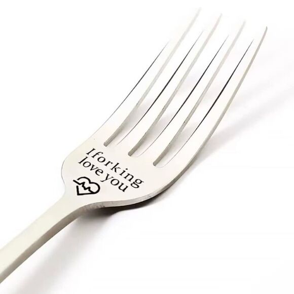 🤯5/$20🤯 I Forking Love You Fork NWT - Picture 1 of 3